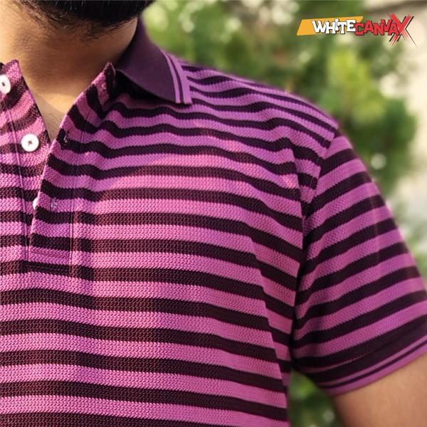 Wine Polo T-Shirt Men