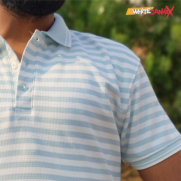 SkyBlue Polo T-Shirt Men