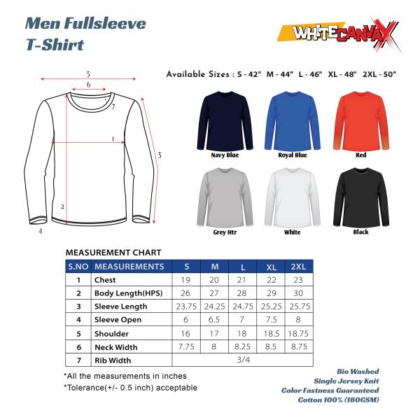 FullSleeve Plain Round Man 